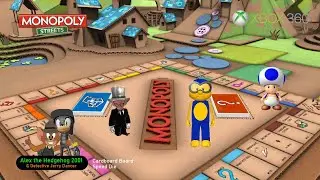 Monopoly Streets (XBOX 360) - Cardboard Board, Speed Die