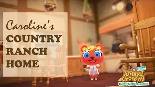 SPEED BUILD | Caroline's Dreamy Country-Ranch Home | ACNH Happy Home Paradise