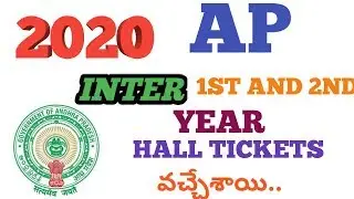 How to download AP inter halltickets 2020 | how to download AP inter practical halltickets