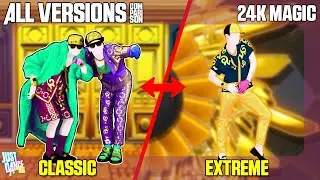 COMPARING '24K MAGIC' | CLASSIC x EXTREME | JUST DANCE 2018