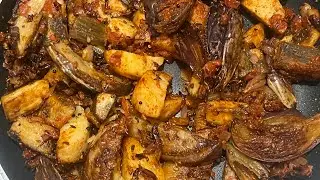 சுவையான கத்திரிக்காய் மாங்காய் சாம்பார் Brinjal Mango Sambar Recipe