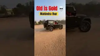 2025 Old is Gold || Mahindra Thar || RWD | Drift|| #shorts#thar#rwd#mahindra#newthar#drift#cars#4x4