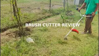Arrival of green leaf 4 stroke brush cutter to manage weeds in our farm