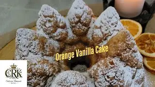 Апельсиново-ванильный торт 🥂 2021 🎄🧑&zwj;🎄Еда &mdash; мой язык любви 🎄🎄❤️