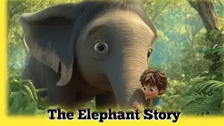 The Elephant And Aarabh Story #trending #cartoonvideo 