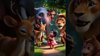 Nanhi Bachchi Aur Jungle Ke Dost | Emotional Baby & Animal Story🥰