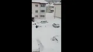 Sakhalin Russia Braces for DISASTER as Powerful Storm Rolls In