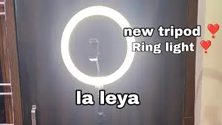 Tripod setup ring light set  kar leya ❣️
