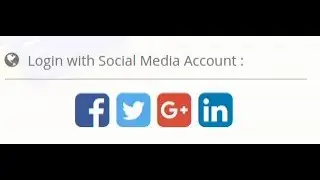 Osclass Social Login Plugin Created by Rackons Market