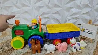 Kiddieland Farm Tractor #oldmcdonald #farmtractor #lindseystoystore 