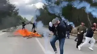Επεισόδια σε Λέσβο και Χίο: Υπό πολιορκία τα ΜΑΤ