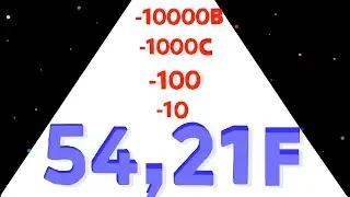 NUMBER MERGE RUN - Number Master 3D         ( Infinity, Max Level ) PART - 02