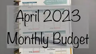 April 2023: Monthly Budget