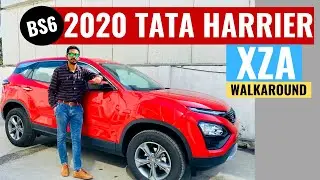 2020 Tata Harrier XZA variant full detailed review | Tata Harrier | Interior & Exterior | CarQuest