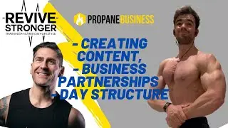 Steve Hall & Pascal Flor (ReviveStronger) on creating content, business partnership & day structure