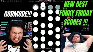 The BEST SCORES i've Got On FUNKY FRIDAY Recently !!! Roblox FNF GODMODE