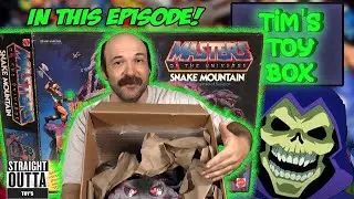 Snake Mountain! Finally unboxing Skeletor's fortress!