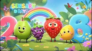 Learn Colors & with Fruits 🍒 Fun Music & Motion Sensory for Babies &ndash; Sensory Baby Days