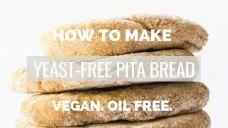 Fluffy Spelt Flour Pita Bread Yeast-Free