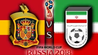 RUSIA 2018: ESPA&Ntilde;A VS IR&Aacute;N /SIMULACI&Oacute;N FTS 18