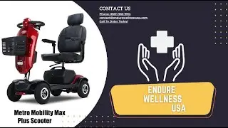 Metro Mobility Max Plus Electric Mobility Scooter