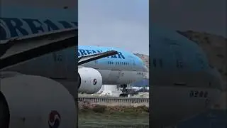 Korean Air Boeing 777🔥✈️ SFO Airport #shorts