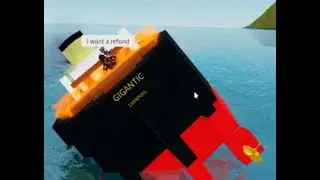 The roblox Plane crazy titanic experience