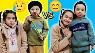 الأب الطيب ضد الأب السئ!! منار واخوانها 