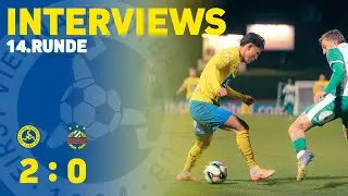 ADMIRAL 2. Liga I 14. Runde I Interviews | First Vienna FC 1894 vs. Rapid Wien II