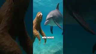 Sloth vs. Dolphin: The Ultimate Breath-Holding Showdown! 🦥🐬