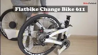Flatbike Change Bike 611 Rugged Foldable Hybrid Bike Unboxing & Assembly