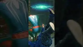 Spider-Man Unleashes Electric Punches in Epic Indoor Battle! #shorts