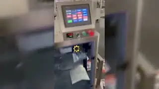 Multilingual snack packaging machine, LCD touch screen grain packaging machine