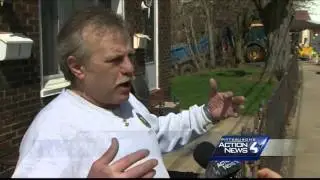 Beechview man worries Red Line construction will further damage his home