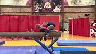 Riley Miss Kitty Bronze Beam Gym force 2026
