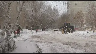 Астана қар құрсауында қалды