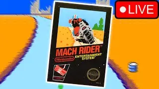 🔴 FIRST TIME PLAYING: Mach Rider (NES)