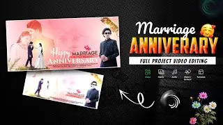Anniversary Status Editing 💕 Marriage Anniversary Video Editing || Wedding Anniversary Video Editing