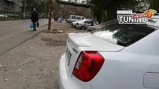 Спойлер Шевроле Лачетти / Спойлер на багажник Chevrolet Lacetti / Тюнинг / Запчасти AOM Tuning