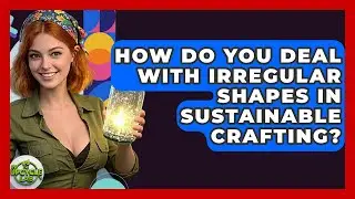 How Do You Deal With Irregular Shapes In Sustainable Crafting? - The Upcycle Lab
