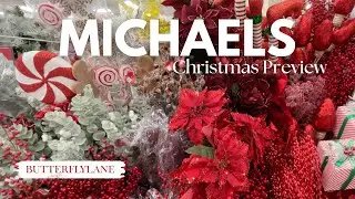 Michaels Christmas Collection 2025 Preview | Trees, Wreaths & Holiday Stems 🎄