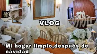 MI HOGAR LIMPIO Y FRESCO DESPU&Eacute;S DE NAVIDAD! /VLOG