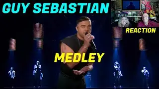 Reaction - Guy Sebastian - Medley - The Voice Australia 2022 | Angie & Rollen Green
