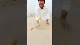 Extraction 🤗 Food After 24 Hours under desert sand&ndash; Still Fresh Without a Fridge? #lifehacks #desert