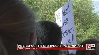 School Board goes into executive session on teacher controversy