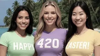 420 Easter: Sunday 04/20/2025  -TAS-  MV2 #aicomedy #meme #420easter #suno #sunoai