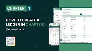 Create Ledger in Seconds | CHAPTER.1 Accounting Software Demo