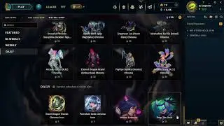 League of Legends Buying Drop The Beat Emote from the Mythic Shop on 2nd acc