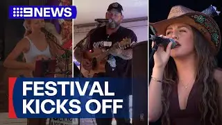 54th Tamworth Music Festival underway | 9 News Australia