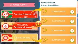 Lovely Wishes Timed Research Task (Which Path is Good?) in pokemon go.